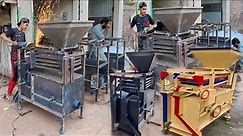 Amazing Process Of Making Wheat Cleaning Machine | Manufacturing Process Of Wheat Cleaning Machine