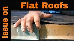 Almost every Flat Roof has this problem, Fix it now before it is to late -Torch Down Rubber
