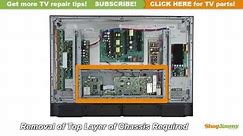 LG Plasma TV Repair 6871QCH077C Main Logic CTRL Boards Replacement Guide