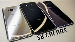 Galaxy S8 Colors!