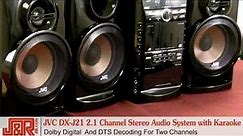 JVC DX-J21 Midsize 2.1 Channel Stereo Audio System - JR.com