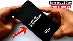 Samsung Galaxy J2 Core (SM J260G/DS) Hard Reset or Pattern Unlock Easy Trick With Keys