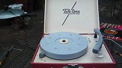 1966 Tele-Tone record player repair (revised)