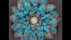 Peacock Wreath Tutorial