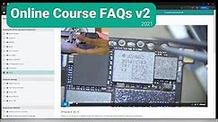 iPhone Logic Board Repair Online course 2021 【FAQs】 v2