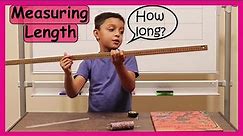 Measuring in centimeters | Length | Width | Height | Measuring length | Maths with Nile