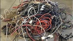 Scraping copper wire: how to sort, upgrade and tell which ones to strip or not for MAX PROFIT!
