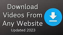 How To Download Any Video From Any Site On PC | UPDATED Working 2024