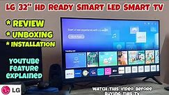 Bought a New LG 32" HD Ready Smart LED SMART TV | Unboxing & Review | Installation Process