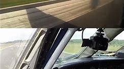 Four Ivchenko AI-20 Engine going STRONG! Antonov 12 Cockpit Split-Screen Takeoff! [AirClips] #shorts