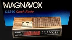 Quirky 1985 Magnavox clock radio teardown & repair