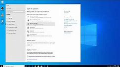 How to setup pin for windows 10.