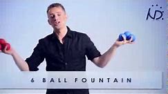 Tutorial How To Juggle 6 Balls, Instructional Video