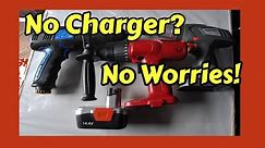 Charge A Cordless Drill Without A Charger!