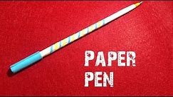 How to make a Paper Pen [DIY]