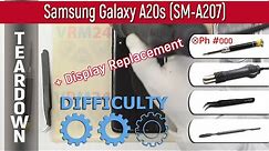 📱 Samsung Galaxy A20s SM-A207 Teardown + Display Replacement
