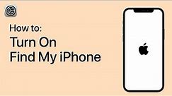 How to Turn On Find my iPhone on Your iPhone
