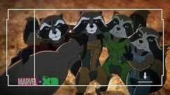 Rocket reunites with his family - Marvel's Guardians of the Galaxy Season 1, Ep. 9 - Clip 1