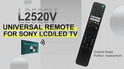 Universal for Sony TV Remote Control L2520V