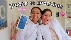 iPhone 13 unboxing!!