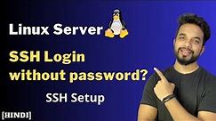 How to SSH Login Without a Password on a Linux Server | Linux SSH Tutorial Part-2