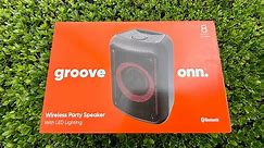 How Good? Onn. Medium Party Speaker with LED Lighting Unboxing + First Impressions