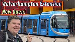 West Midlands Metro Journey to Wolverhampton Station: West Midlands Metro Newest Extension!
