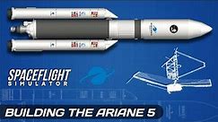 How To Build James Webb Space Telescope with Ariane 5 Rocket In Spaceflight Simulator 1.5.2