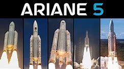 Rocket Launch Compilation - Ariane 5 (2014 - 2017)