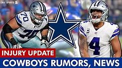 Zack Martin Injury News + Cowboys Rumors On Dak Prescott, Mike McCarthy, Mazi Smith & Run Defense