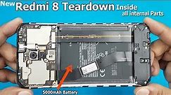 Redmi 8 Full Disassembly / Redmi 8 Teardown || How to Open Redmi 8 Back Panel & all internal Parts