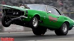 Top 10 Drag Racing Wheelstands (with crashes, fails, and other crazy stuff)