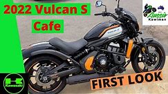 Vulcan S Cafe 2022 Kawasaki, FIRST LOOK, Sound and LAMS vs Full Power.