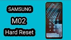 Samsung M02 Hard Reset !! Samsung M02 Factory Reset