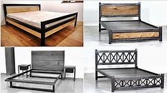 Modern Metal Bed Design IDEAS - Wood and Metal Furniture