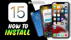 HOW TO Install iOS 15 Beta 1 Download - NO COMPUTER! (Get iOS 15 Profile)