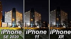 iPhone SE 2020 VS iPhone 11 VS iPhone Xr Camera Test Comparison