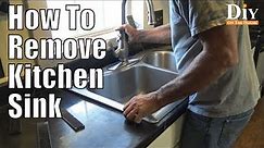 How to Take out Sink Without Damaging the Countertop | How to Remove a Sink