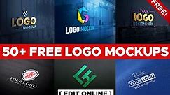 TOP 50 Best Free Logo Mockups - Download or Edit ONLINE