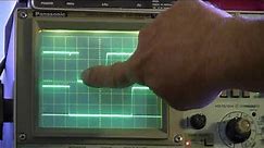 How to view TV sync signals on an oscilloscope