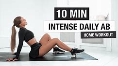 10 MIN TOTAL CORE & ABS - Home Workout, No Equipment