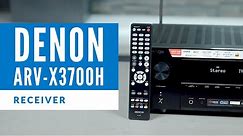 Denon AVR-X3700H 8K Receiver Overview