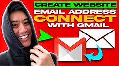 How to Create Email Address With Website Domain and Connect It with Gmail FOR FREE