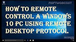 How to Configure and Access Remote Desktop in Windows 10
