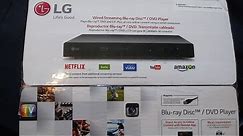 Region Free BD//DVD Player from LG