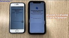 How To Transfer Data Old iPhone To New iPhone | iPhone To iPhone All Data Transfer || Transfer Data