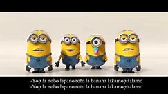 Despicable Me 2 | Minions Banana Song Lyrics
