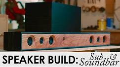 2.1 Soundbar System With Sub | DIY Speaker Build
