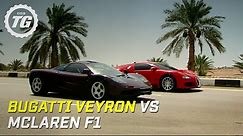 Bugatti Veyron vs McLaren F1 | Top Gear