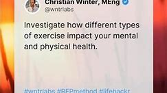 Investigate how different types of exercise impact your mental and physical health.